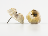 barnacle(ivory sands) : earring stud