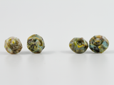 Two different styles of seaweed inspired barnacle shaped earring studs.