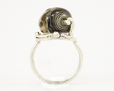 RNG007 order|chaos sterling silver ring right side view