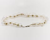 NKL012 For A Time blown glass necklace back clasp view
