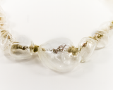 NKL012 For A Time blown glass art jewellery detail