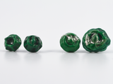 Selection of two deep sea witch green barnacle shaped earring studs. Two sizes and styles available.